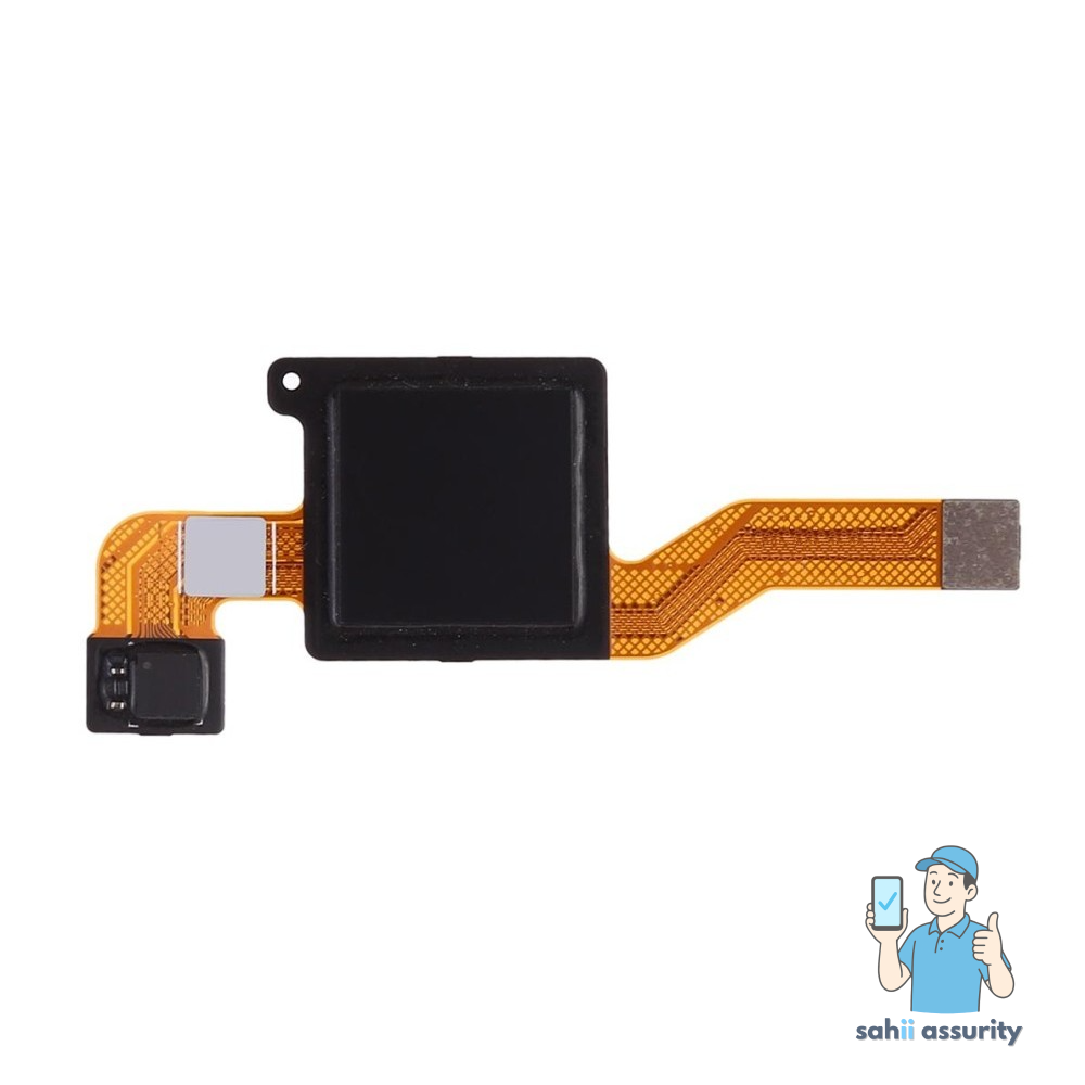Fingerprint Sensor with Flex Cable for Xiaomi Redmi Note 5 Black